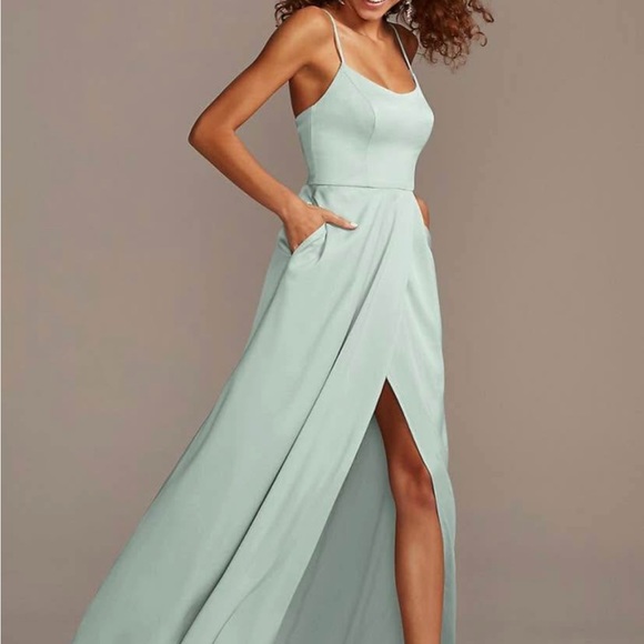 Light Green Maxi Dress - Picture 1 of 1